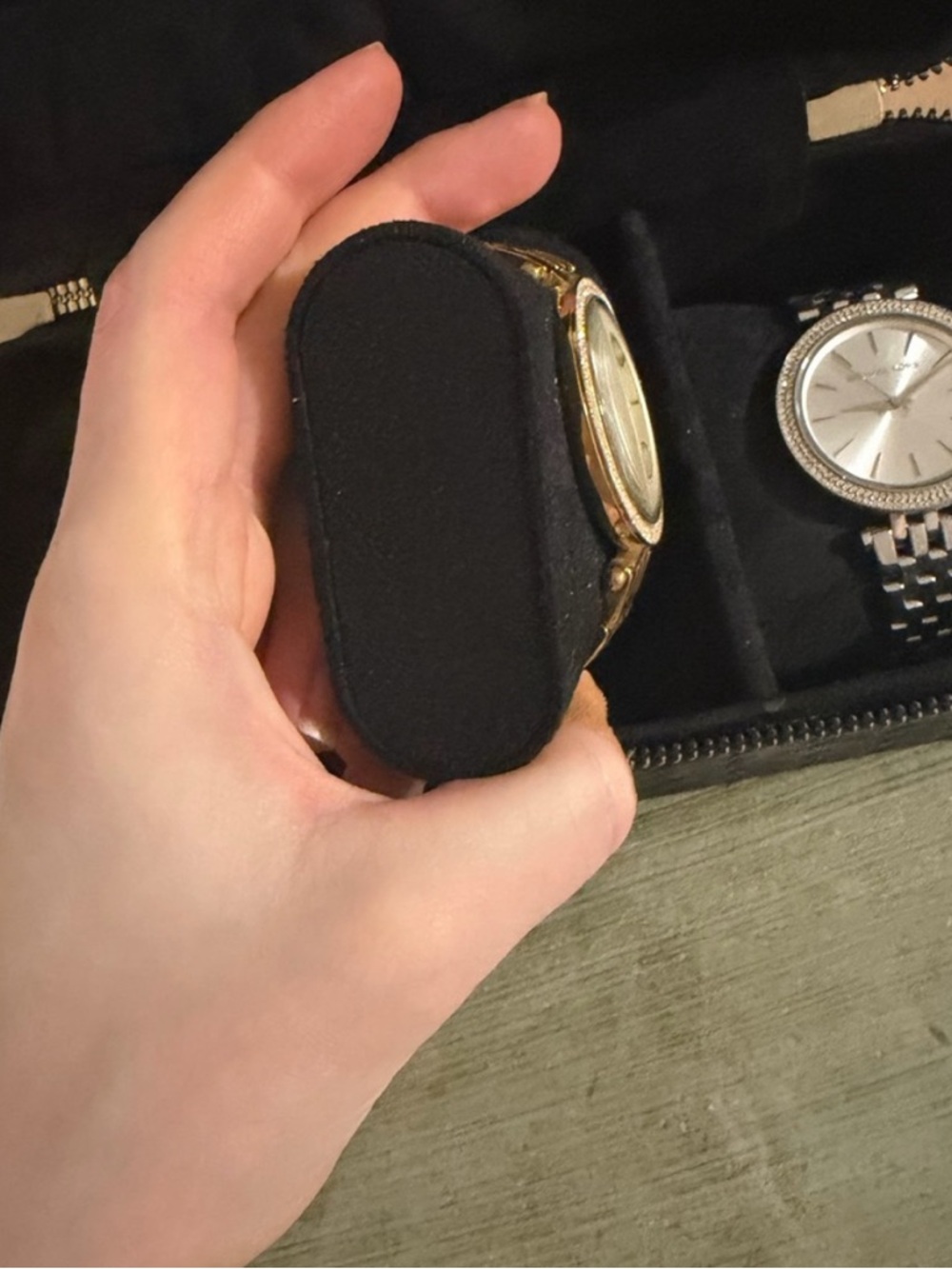 Michael Kors Rose Gold, Gold & Silver Trio Bracelet Watches - Picture 7 of 11